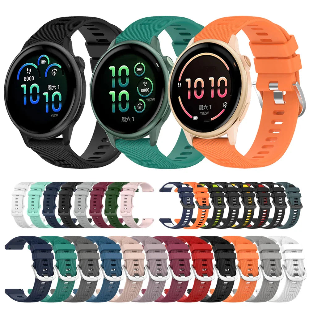 COROS Silicone Watch Band Replacement for Unisex Sports Smartwatch