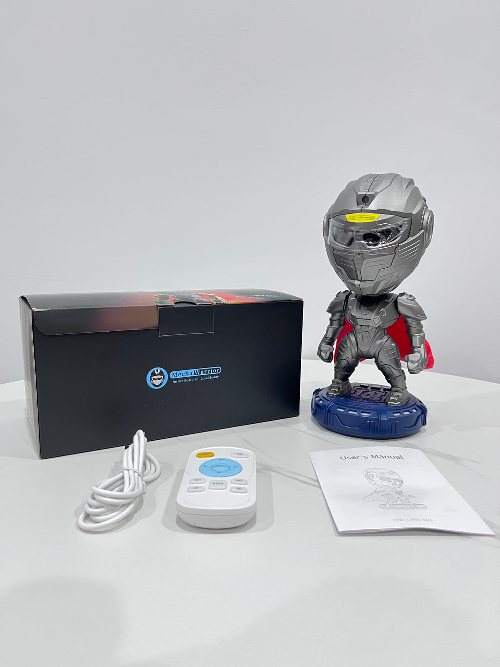 Hot-selling Mecha Samurai Starry Sky Projection Night Light, An Ambient Light That Can Be Customized. It's A Popular Cross-border Product, A Small Night Light For Children's Bedrooms.