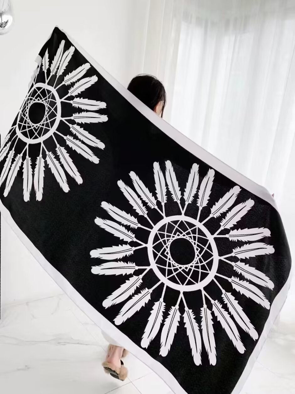 Ethnic-style Dual-use Beach Towel New Arrival