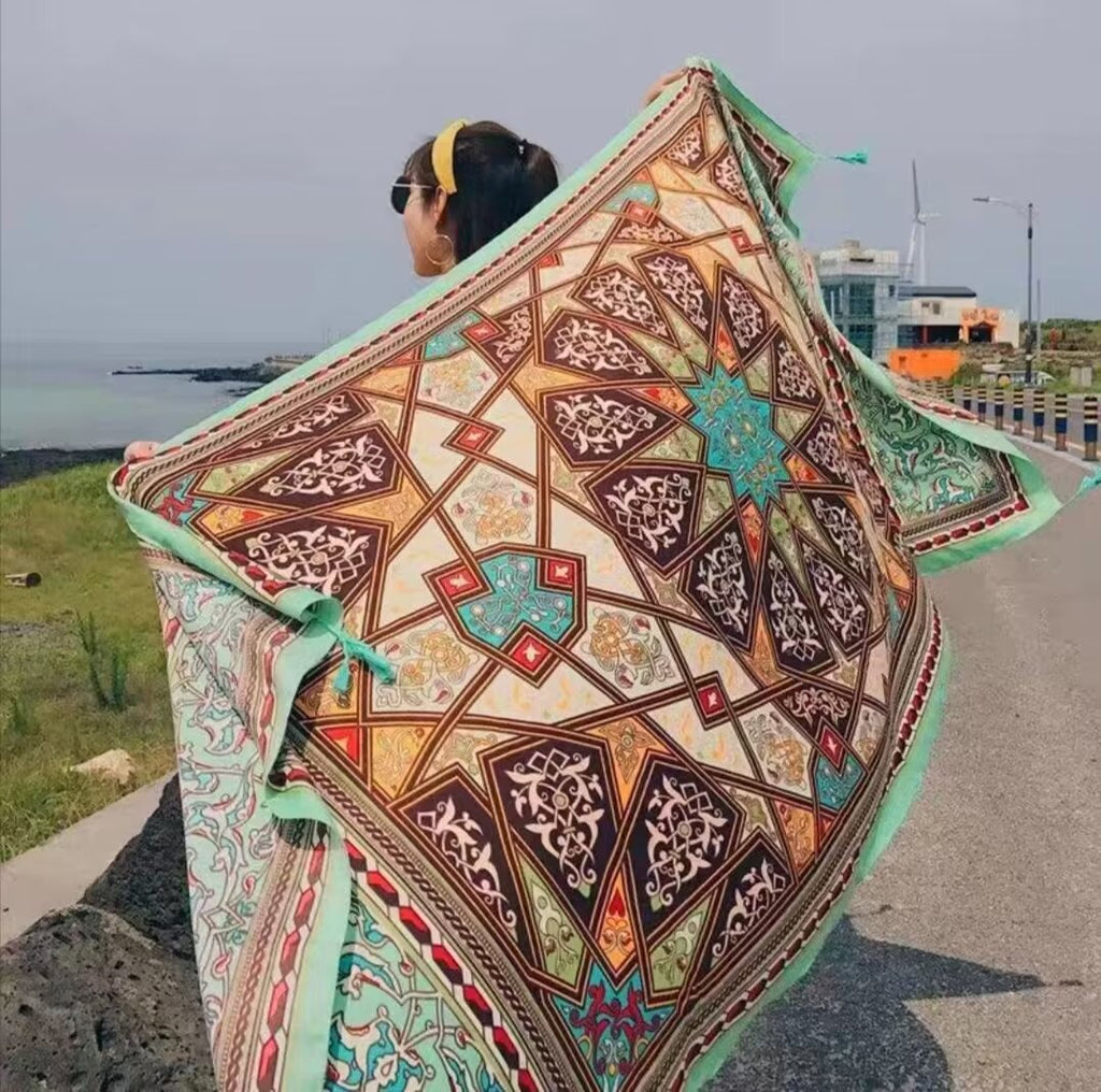 Ethnic-style Dual-use Beach Towel New Arrival