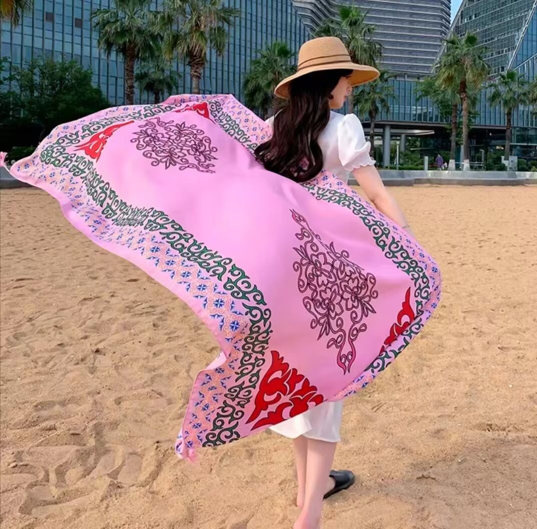 Ethnic-style Dual-use Beach Towel New Arrival