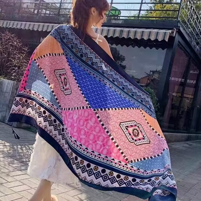 Ethnic-style Dual-use Beach Towel New Arrival