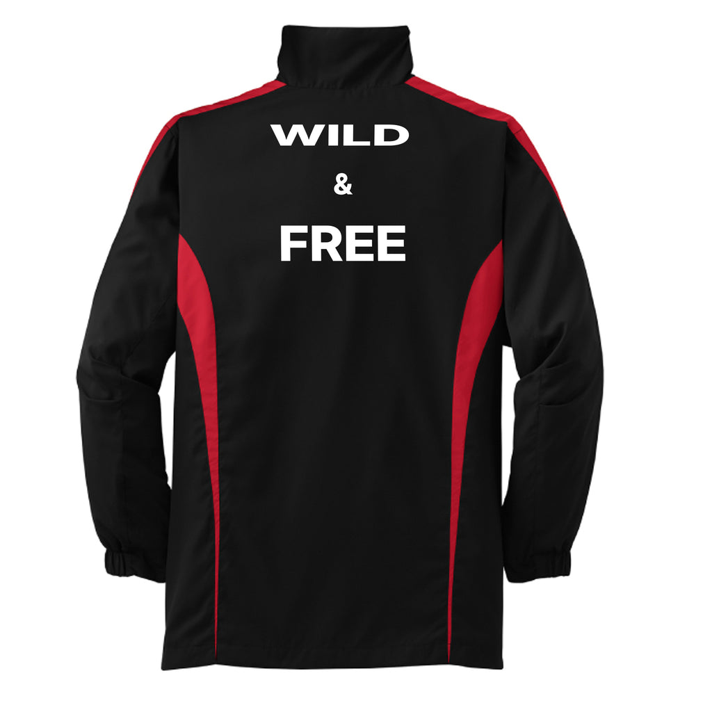 Black/True Red - YST60 - BACK
