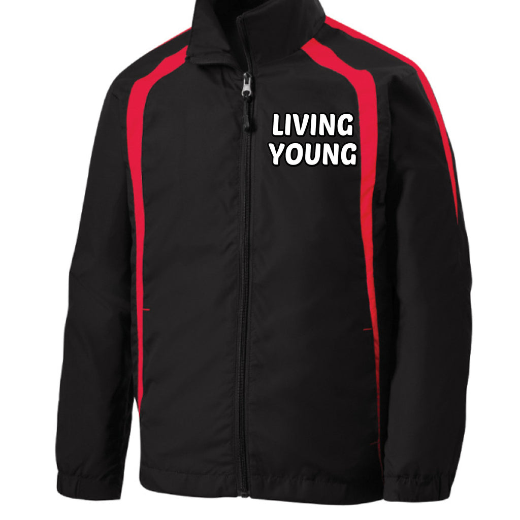 Black/True Red - YST60 - FRONT